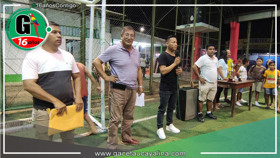 Barrios de Contamana celebran a sus campeones en vibrante final del torneo organizado por la Municipalidad Provincial de Ucayali.