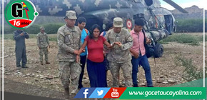 Operación helitransportada del Ejército del Perú salva vidas de mujeres gestantes en Amazonas