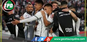 Damián agradecido con la hinchada del Colo Colo 