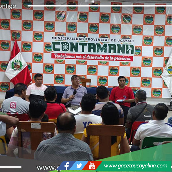 Alcalde Rodolfo Lovo Tello coordina con juntas vecinales para mejorar condiciones de vida en Ucayali.