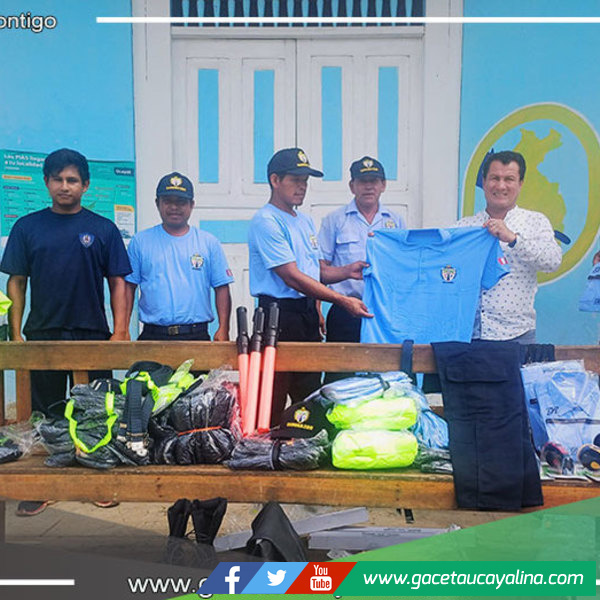 Alcalde de Tahuanía dota de equipamiento al Cuerpo de Serenazgo para fortalecer la protección ciudadana