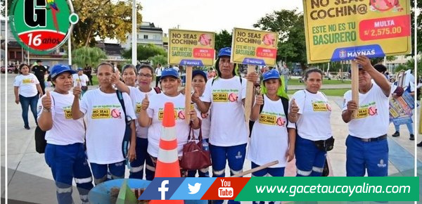 Municipalidad de Maynas lanza campaña “No Seas Cochino”