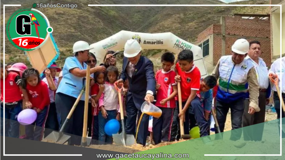 Municipalidad de Amarilis inicia construcción de red de alcantarillado en beneficio de cientos de vecinos