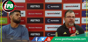 Enderson Moreira: ''El domingo debemos buscar una victoria para poder seguir luchando''