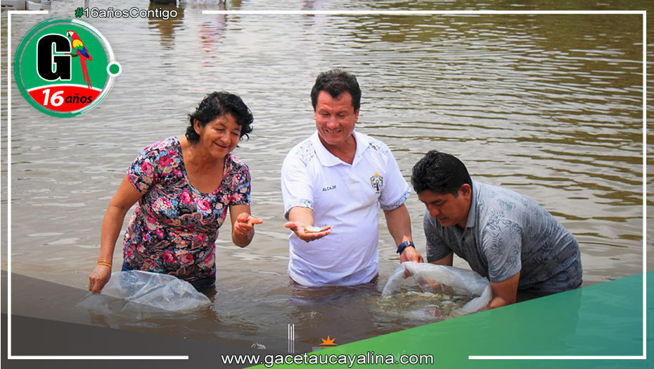 Sembrado exitoso de 5,000 alevinos fortalece reservas acuícolas en Tahuanía