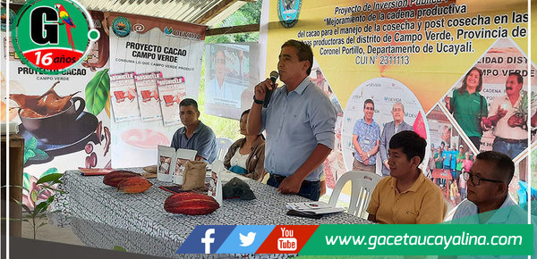 DEVIDA inicia actividades 2024 para mejorar la cadena productiva del cacao en Campo Verde