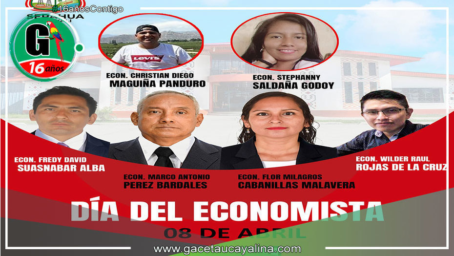 Saludan a los Economistas en su Día en la Municipalidad de Sepahua