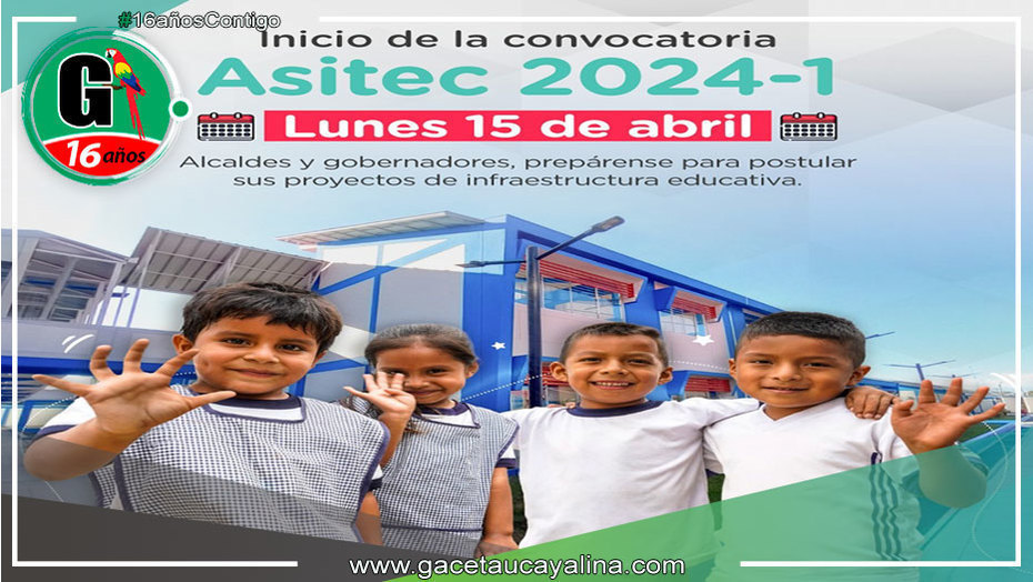 Pronied invita a gobiernos regionales y municipales a presentar proyectos de infraestructura educativa para asistencia técnica