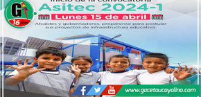 Pronied invita a gobiernos regionales y municipales a presentar proyectos de infraestructura educativa para asistencia técnica