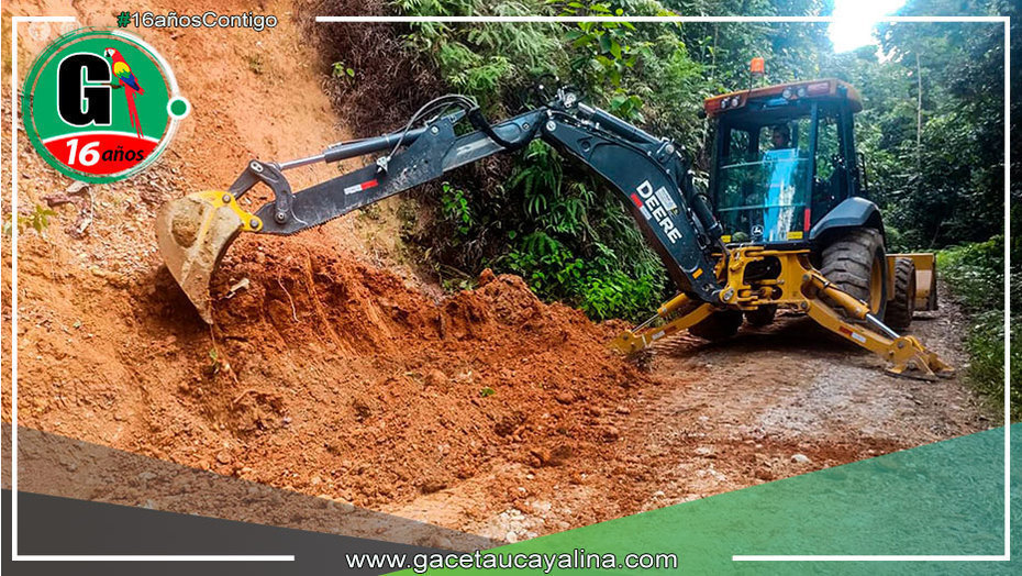Municipalidad de Padre Abad habilita carretera clave para productores agrícolas