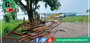 Indeci Loreto entrega ayuda humanitaria a familias afectadas por desborde del río Ucayali