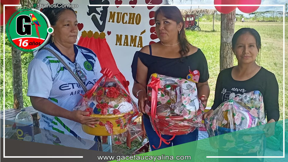 Entrega de canastas a madres de Irazola como gesto de solidaridad y gratitud