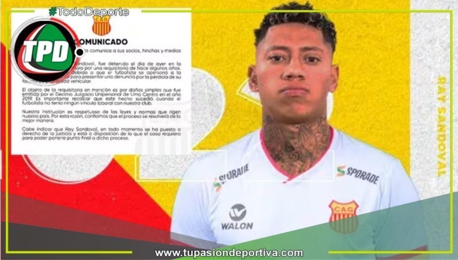 Atletico Grau emite un comunicado sobre Ray Sandoval