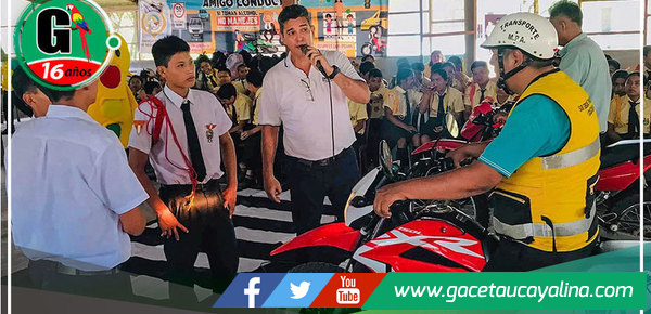 Niños de Atalaya Aprenden sobre Seguridad Vial en Charlas Educativas