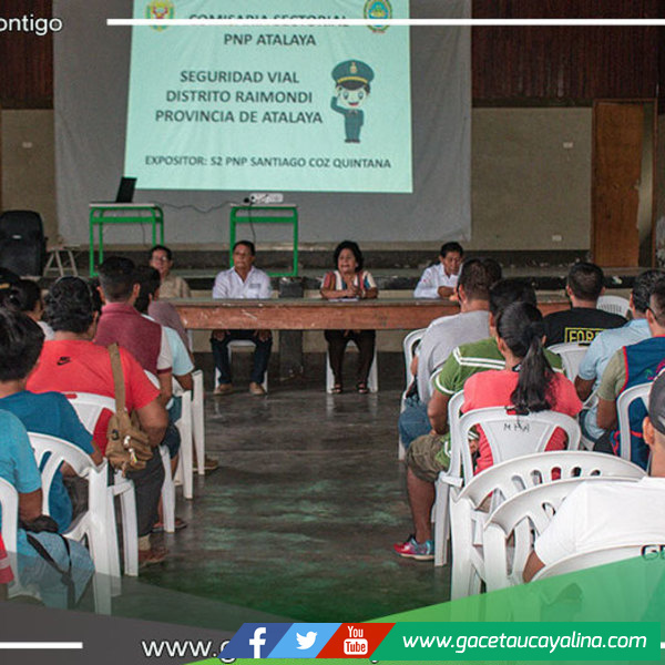 Conducción Responsable: Municipio de Atalaya Capacita a más de 500 Conductores