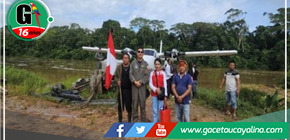 PIAS aérea llega por primera vez a comunidad nativa Boca de Copal en Loreto