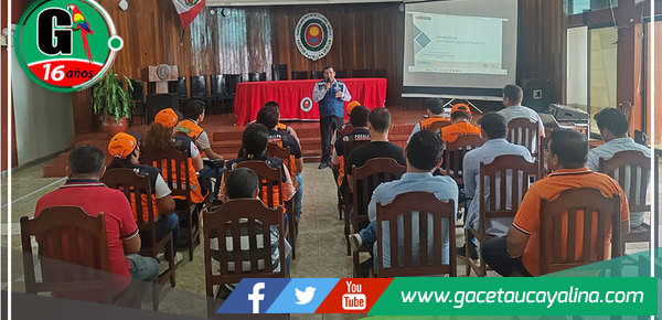 Municipalidad de Coronel Portillo fortalece capacidades en gestión del riesgo de desastres