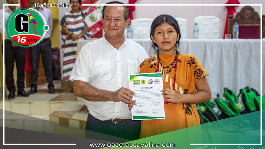 Niños Asháninka Reciben Premio Internacional por Liderazgo y Lecturas Motivadoras