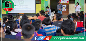 Alumnos de Tahuanía Reciben Capacitación sobre Reciclaje