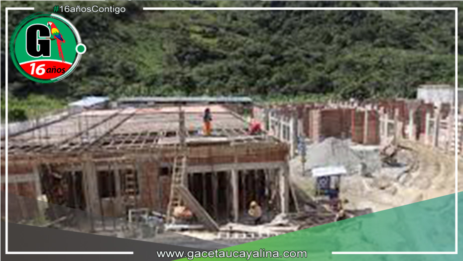 Obra del centro de salud de Monzón suspendida y completamente abandonada