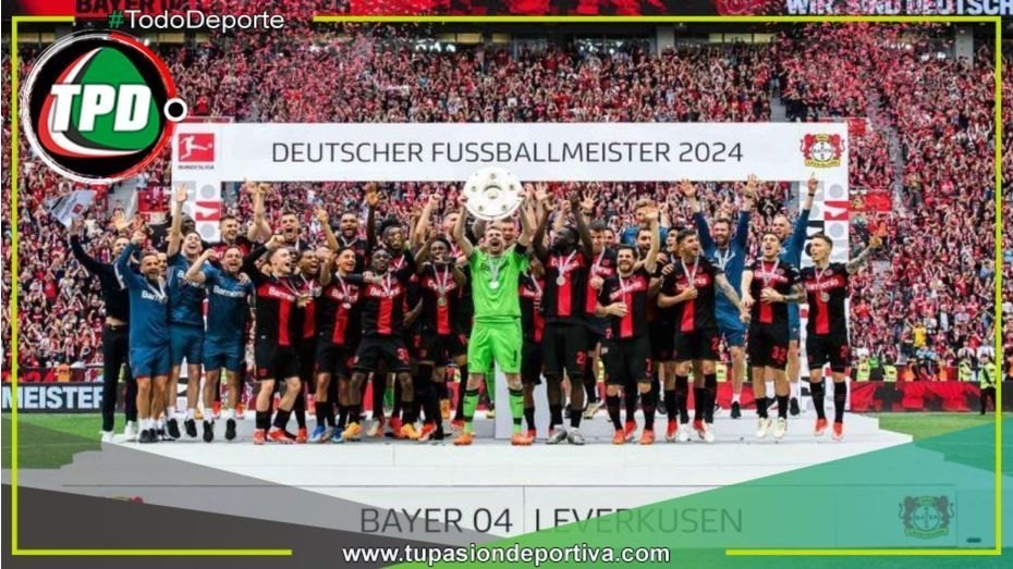 Bayer Leverkusen se proclamó como el primer campeón invicto