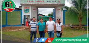 Autoridades de Irazola reconocen 50 años de la IE Agropecuaria N° 64119-B