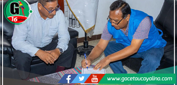 Alcalde de Ucayali otorga constancia de posesión para infraestructura de ESSALUD en Contamana