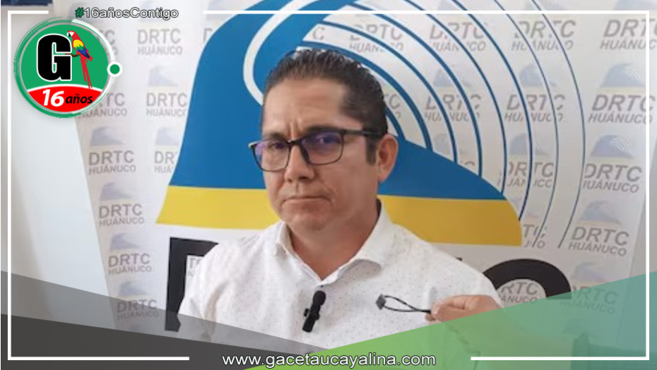 Director de Transportes de Huánuco renuncia en medio de investigaciones