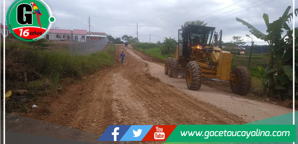 Villa San Alejandro se renueva: Arreglan calles en vísperas del 42º Aniversario de Irazola