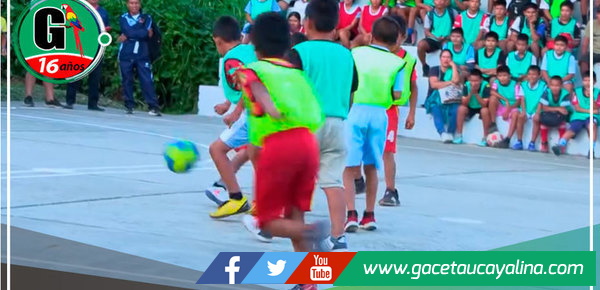 Campeonato de Fulbito Infantil da inicio a festividades del 42° aniversario