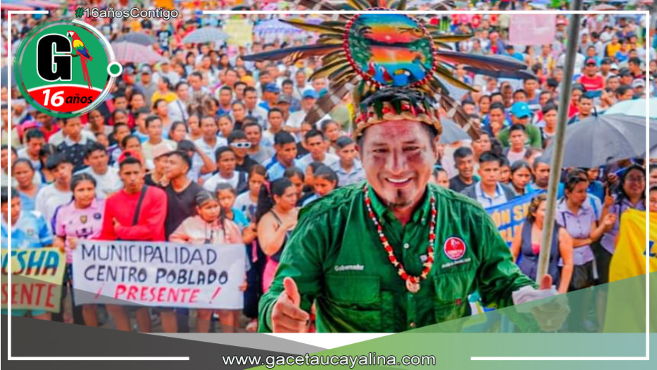 Gobernador René Chávez inicia mejoramiento de calles en Santa Clotilde con Inversión de 22 millones de soles
