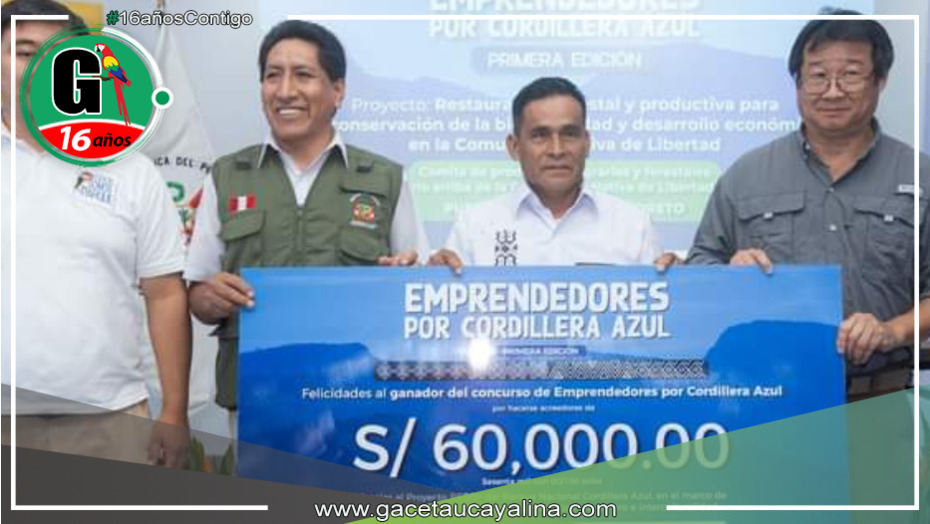 Sernanp y CIMA destinan 300 mil soles para fortalecer emprendimientos indígenas en Cordillera Azul
