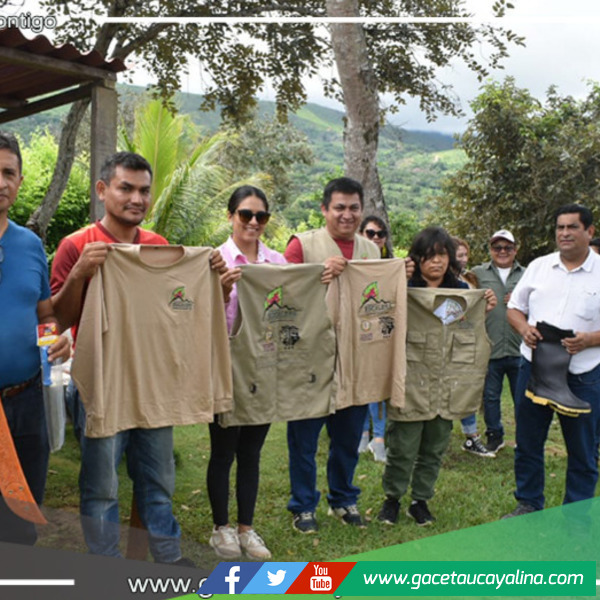 San Martín: se entregan uniformes y equipos a los guardaparques del Área de Conservación Regional Cordillera Escalera