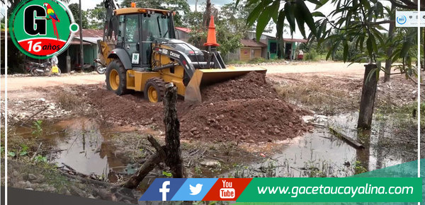 Municipalidad Provincial Realiza Trabajos de Relleno de Terrenos en Juntas Vecinales