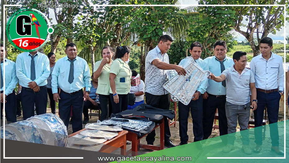 Alcalde Wilmer Saavedra Gómez Entrega Instrumentos Musicales a Escuela de San Juan Bautista