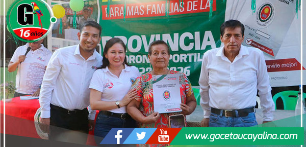 Familias de Los Cipreses Reciben Títulos de Propiedad Tras 20 Años en Pucallpa