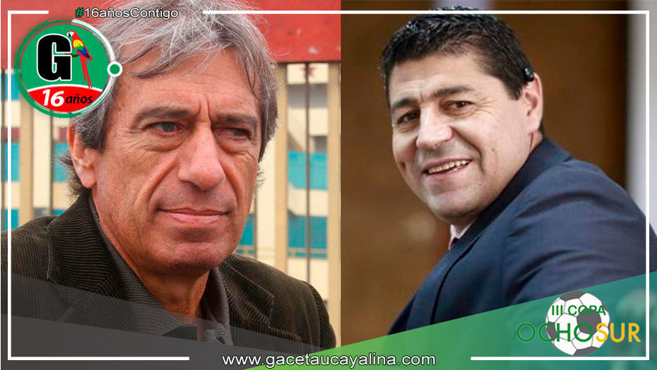 “Checho” Ibarra y Germán Leguía llegan este viernes 24 a Pucallpa para la III Copa Ocho Sur