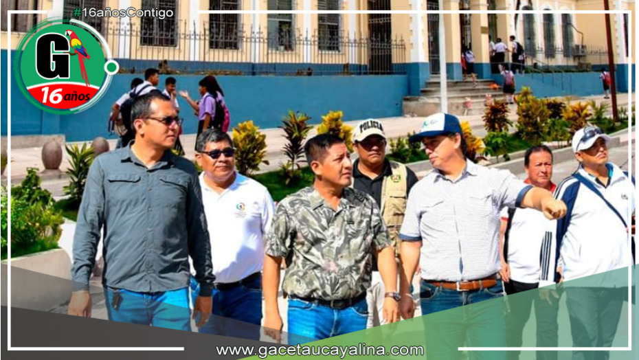 Gobernador de Loreto realiza inspección final a la alameda turística de Iquitos