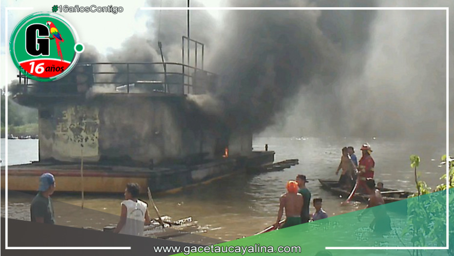Hombre sufre graves quemaduras tras explosión en grifo flotante de Loreto