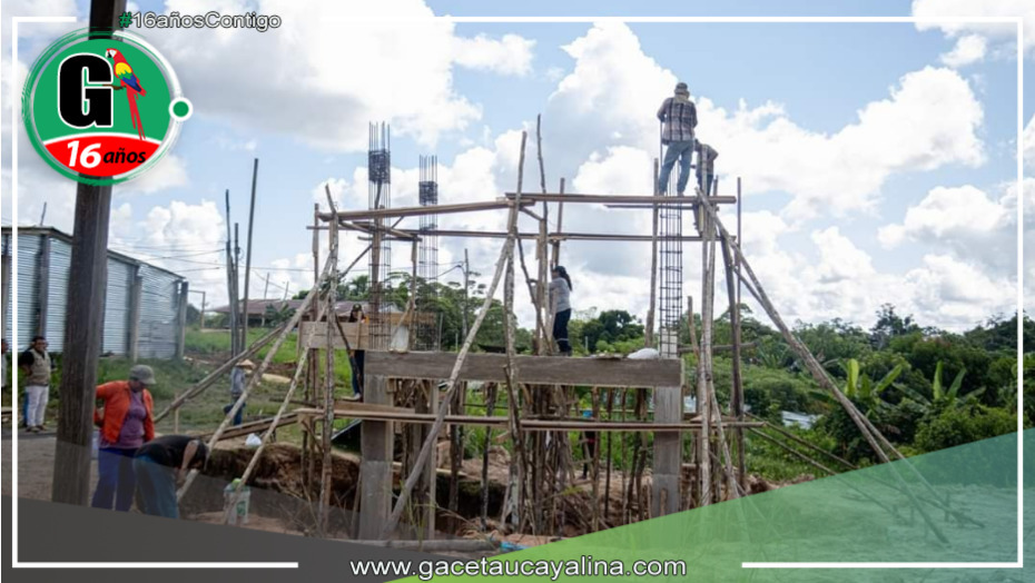 Municipalidad de Alto Amazonas construye tanque elevado en A.H. Santa María