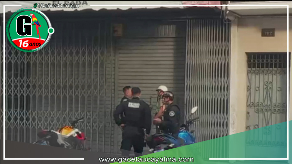 Loreto: delincuentes perforan para robar una financiera y un centro comercial frente a una comisaría