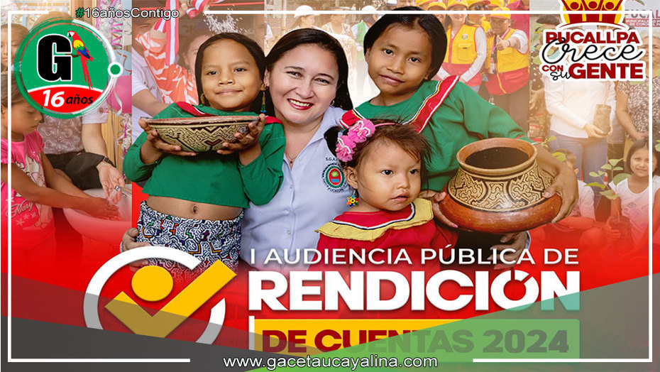 Alcaldesa Janet Castagne Informará Avances de Gestión en Audiencia Pública en Pucallpa