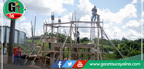 Municipalidad de Alto Amazonas construye tanque elevado en A.H. Santa María