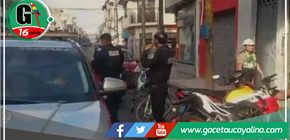 Banda "topos" roba en Caja Arequipa y centro comercial en pleno centro de Iquitos