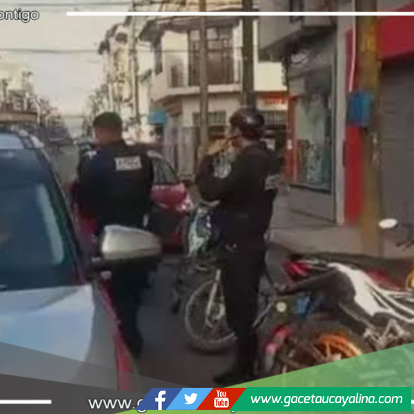 Banda "topos" roba en Caja Arequipa y centro comercial en pleno centro de Iquitos