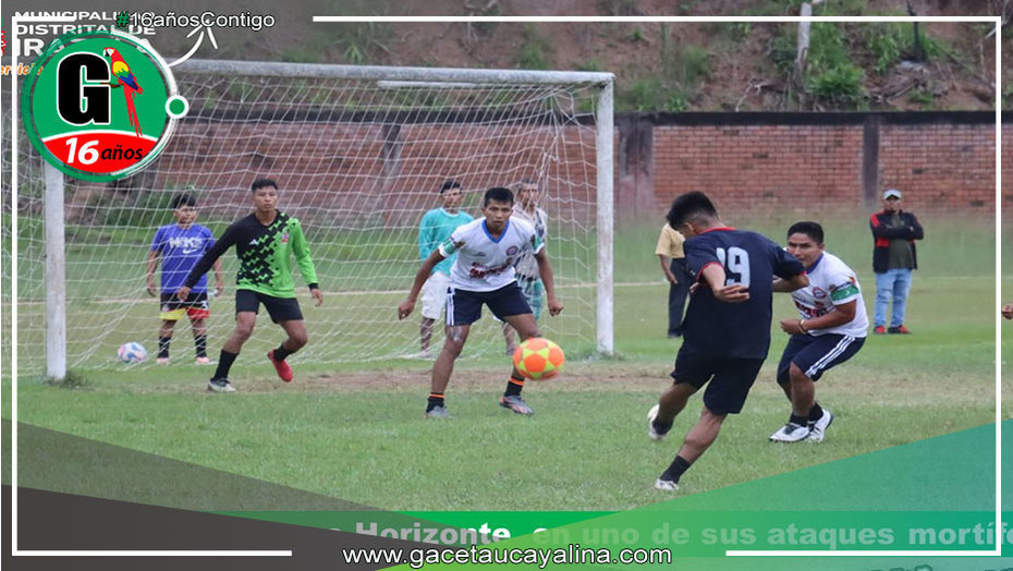 Municipalidad de Irazola clausura campeonato deportivo fortaleciendo lazos comunitarios
