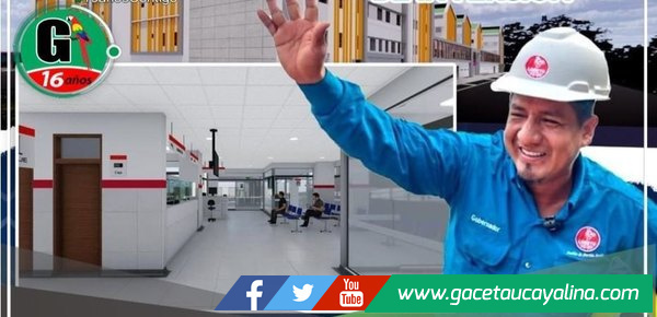 El gobernador Rene Chávez anuncia aprovación de expediente técnico y construcción del nuevo hospital de Loreto