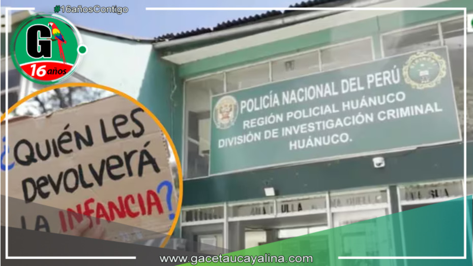 Polícia captura a abusador de menores en Huánuco