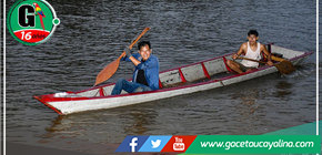 Competencia de Canotaje en Sepahua: una fiesta en medio del friaje