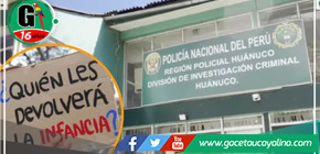 Polícia captura a abusador de menores en Huánuco
